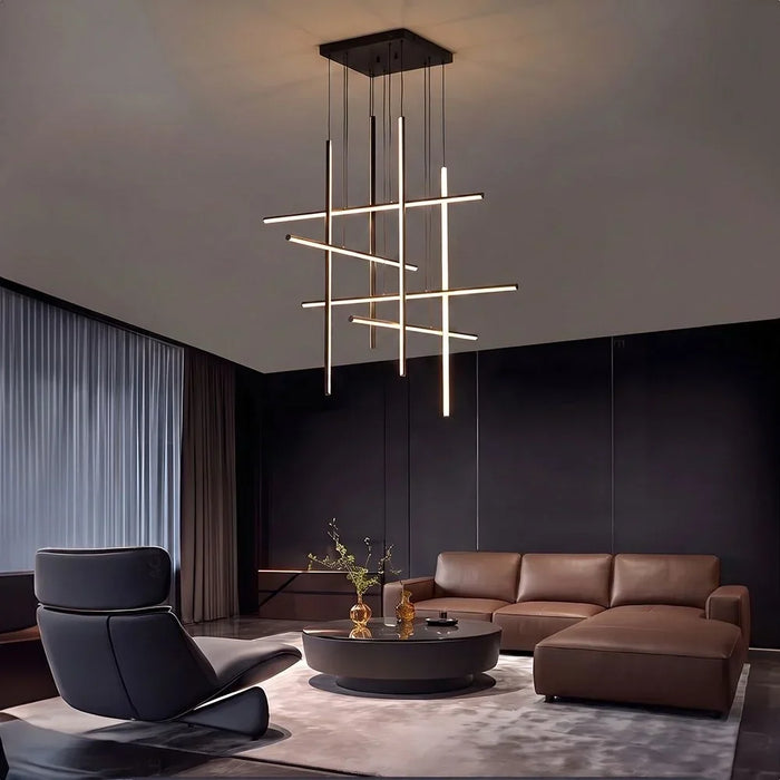 Reiser LED Pendant Light - Black Iron