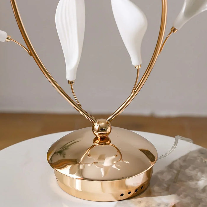 Cecilia Table Lamp Ceramic+Metal D60 Xh120X W60 E14 Golden