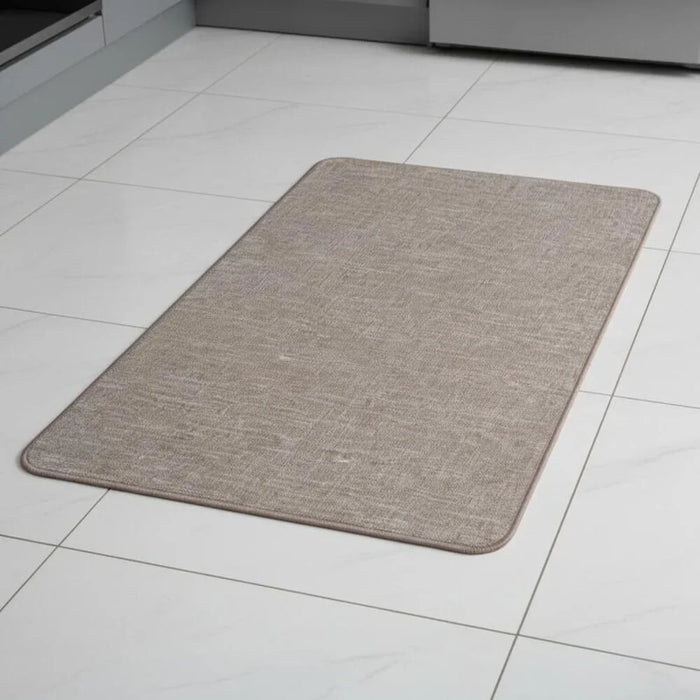 Beige Anti-Slip Kitchen Mat 45x75cm for Indoor Use