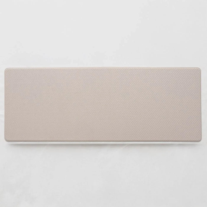 Beluxe Clouds Anti-Fatigue Cushioned Comfort Runner Mat 45x120cm Beige - Non-Slip Kitchen Floor Mat For Comfort & Support, Ideal For Home & Office Use