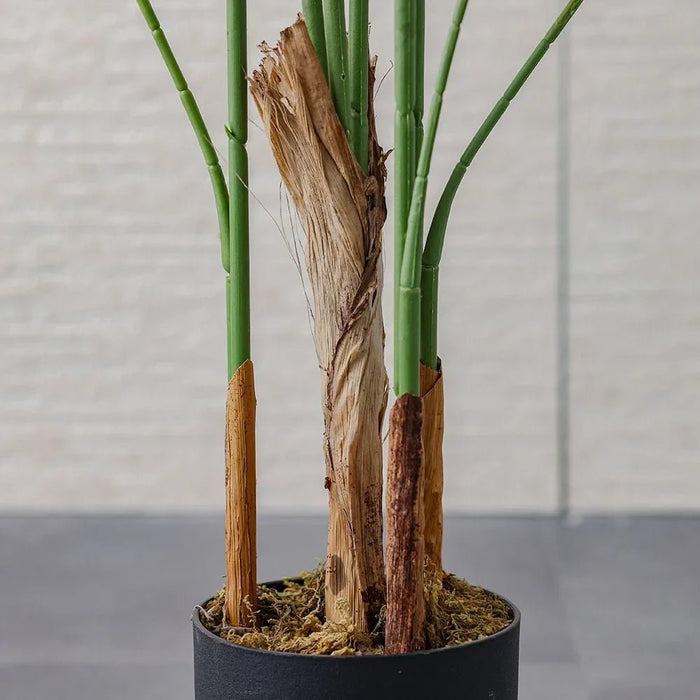 Phoenix Palm Artificial Plant, Lifelike Indoor Palm Tree For Living Room & Office Décor, Tall Faux Plant With Vibrant Green Leaves And Elegant Pot – Green
