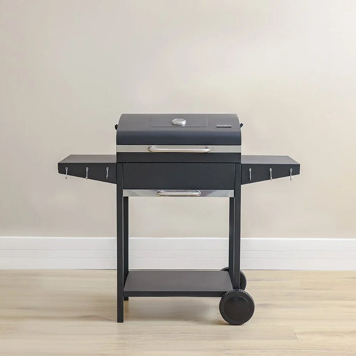 Inferno Original Charcoal Grill Bbq, Heavy-Duty Outdoor Barbecue Grill For Garden & Patio Cooking, Charcoal Rack And Steel Charcoal Grill For Garden, Patio & Backyard Cooking – Black Steel Finish