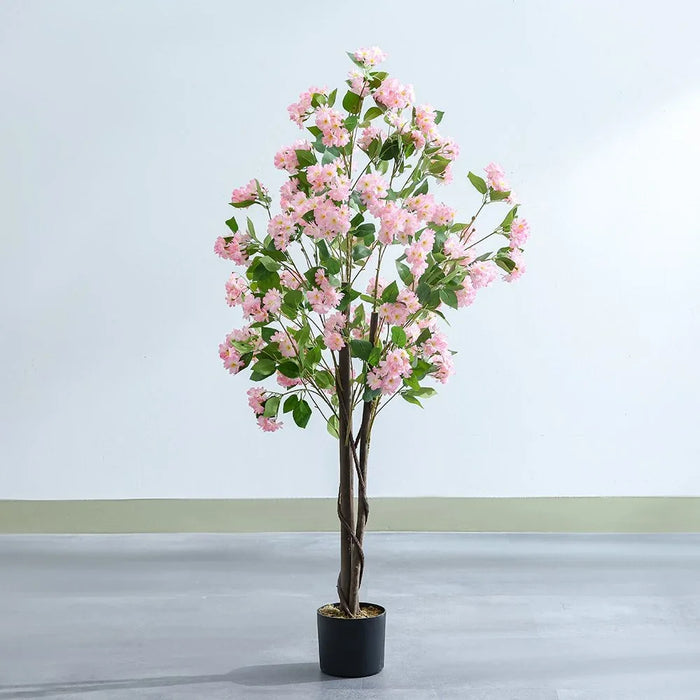 Flowering Artificial Blossom Tree – 150 cm Faux Floral Accent, Beautiful Indoor Décor, Easy to Place