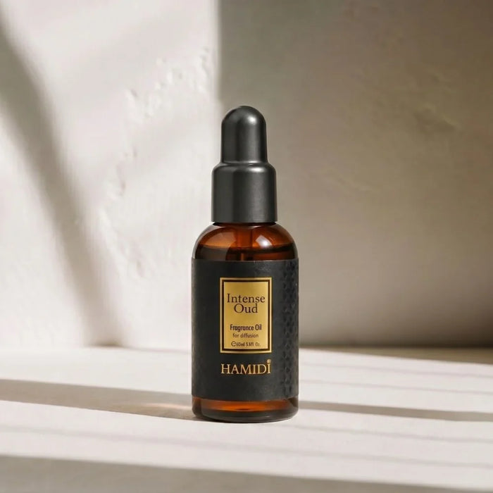 Hamidi Intense Oud Diffuser Oil 60ml, Multi Colour, Home Fragrance Diffuser Oil For Aroma Use, For Home Styling, Tabletop Display And Interior Ambience