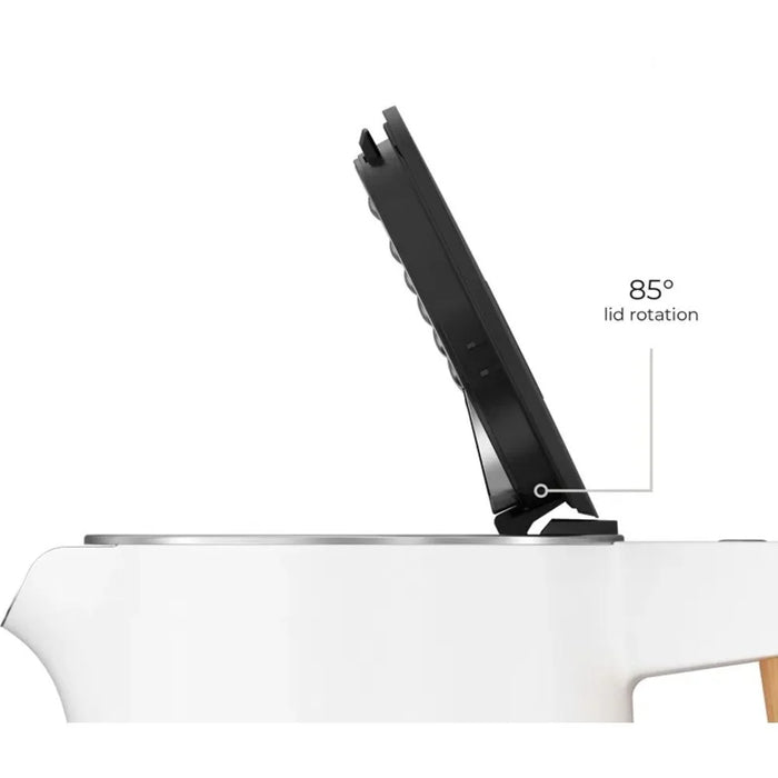 Milano Luxe Electric Kettle with Wooden Handle