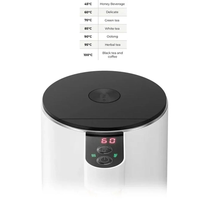 Milano Luxe Electric Kettle with Wooden Handle
