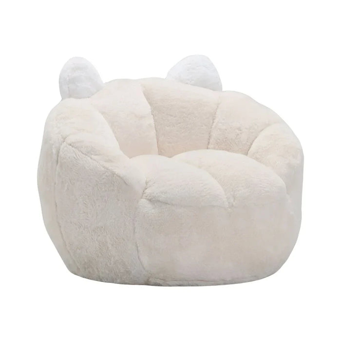 Mini Kids Lounger – Cozy, Stylish Lounge Chair For Toddlers, Perfect For Bedroom, Playroom, Or Reading & Relaxing – Light Beige