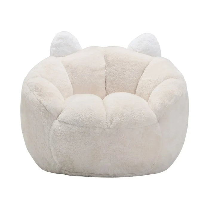 Mini Kids Lounger – Cozy, Stylish Lounge Chair For Toddlers, Perfect For Bedroom, Playroom, Or Reading & Relaxing – Light Beige