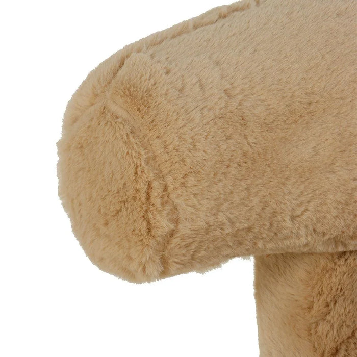 Tinytots Kids Chair – Soft, Durable Upholstered Seat For Toddlers, Perfect For Bedroom, Playroom, Or Study Corner – Light Beige