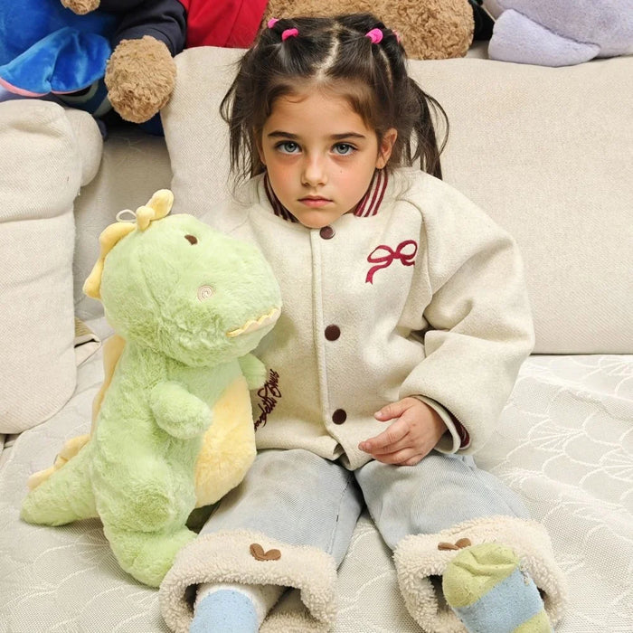 Dino Plush Soft Toy 21 cm | Stuffed Animal Teddy Doll | Ultra Soft Cuddly Plush for Kids, Babies & Gift | Green