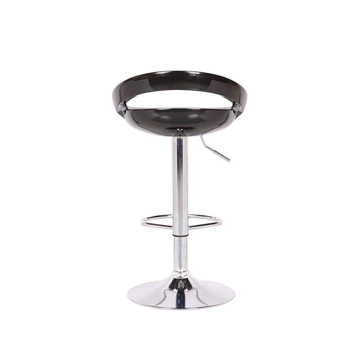 Lewis Bar Stool Black/Silver 46x45x98cm
