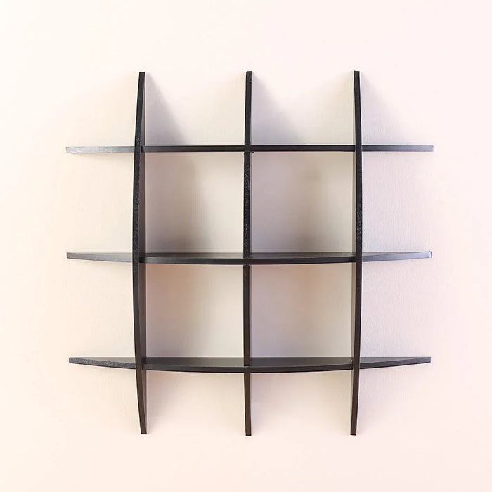 Lexington Globe Shelf, PVC Walnut