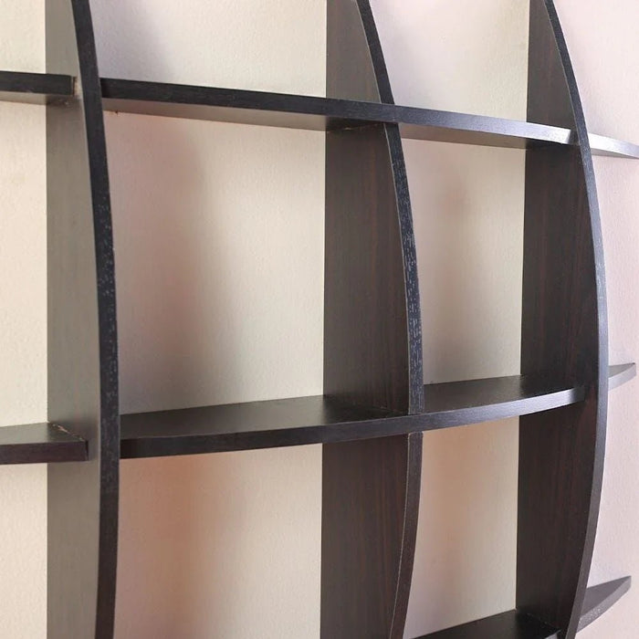 Lexington Globe Shelf, PVC Walnut
