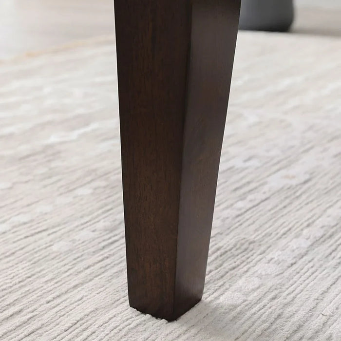 Brody Marble Coffee Table Multi Functional Living Room Desk Space Saving Center Table Furniture For Home Living Room L 127 x W 66.04 x H 50.8 cm White / Dark Walnut