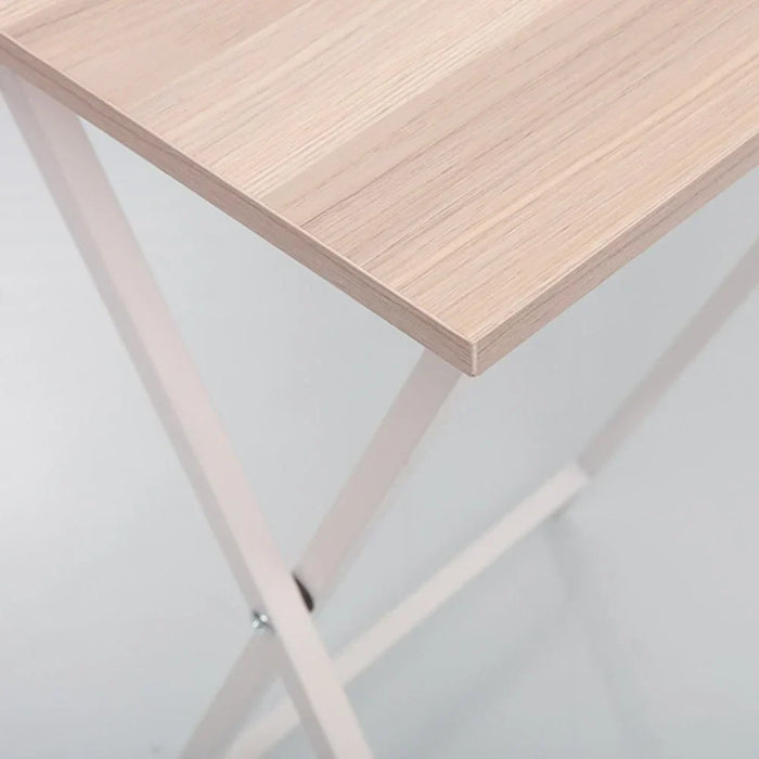 Mineo Foldable Side Table Multifunctional Living Room Table Side Table Modern Design Furniture For HomeL 48x36x66 cm Ash White