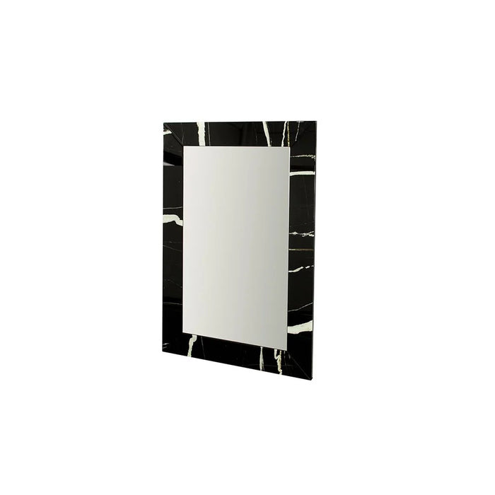 Alisent Console Table With Mirror Modern Entryway Table Stylish Console For Living Room Durable Design With Reflective Mirror Elegant Home DÃ©cor Accent - Brown And Black