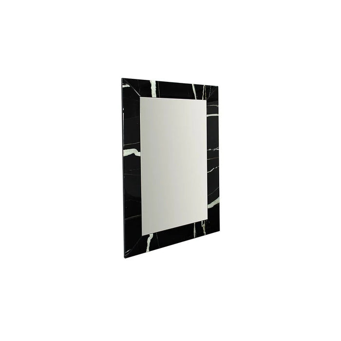 Alisent Console Table With Mirror Modern Entryway Table Stylish Console For Living Room Durable Design With Reflective Mirror Elegant Home DÃ©cor Accent - Brown And Black