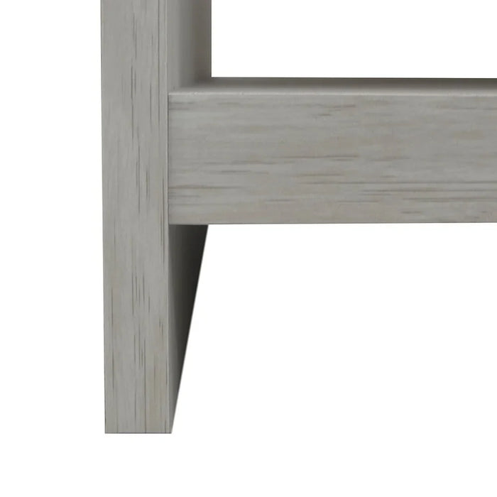 Zenith Coffee Table With 1 Door Modern Living Room Table Stylish Storage Coffee Table Durable Design Elegant Home DÃ©cor With Functional Storage - White Oak And Cement
