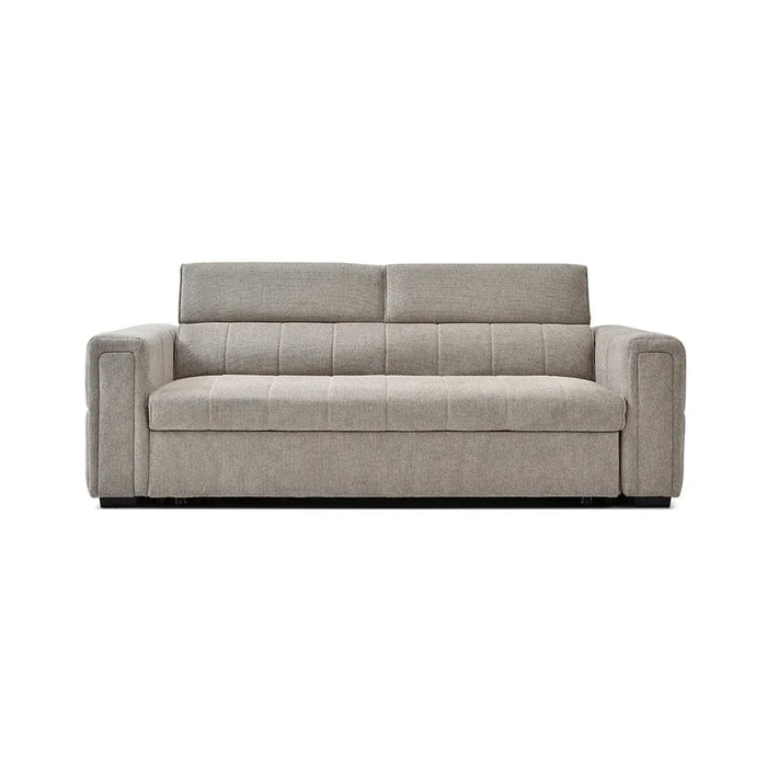 Quinley Fabric Sofa Bed | Convertible Sleeping Sofa Bed | Comfortable Living Room Furniture L230xW97.5xH96cm - Light Grey