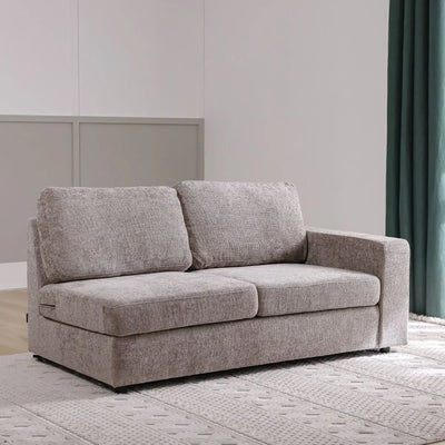Odum 2 Seater Fabric Sofa With Right Arm Modern Design Two Seat Sofas Comfortable Living Room Furniture L184Xw99Xh90Cm