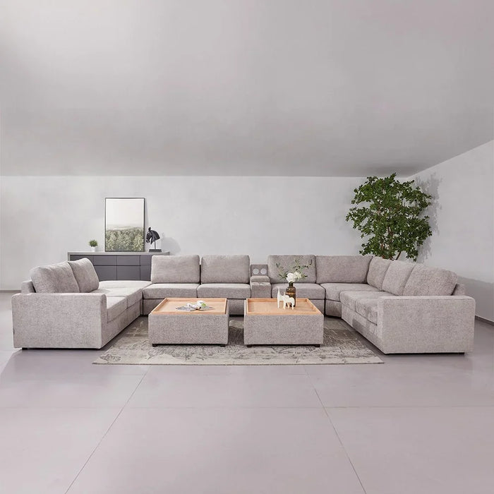 Odum 2 Seater Fabric Sofa With Right Arm Modern Design Two Seat Sofas Comfortable Living Room Furniture L184Xw99Xh90Cm