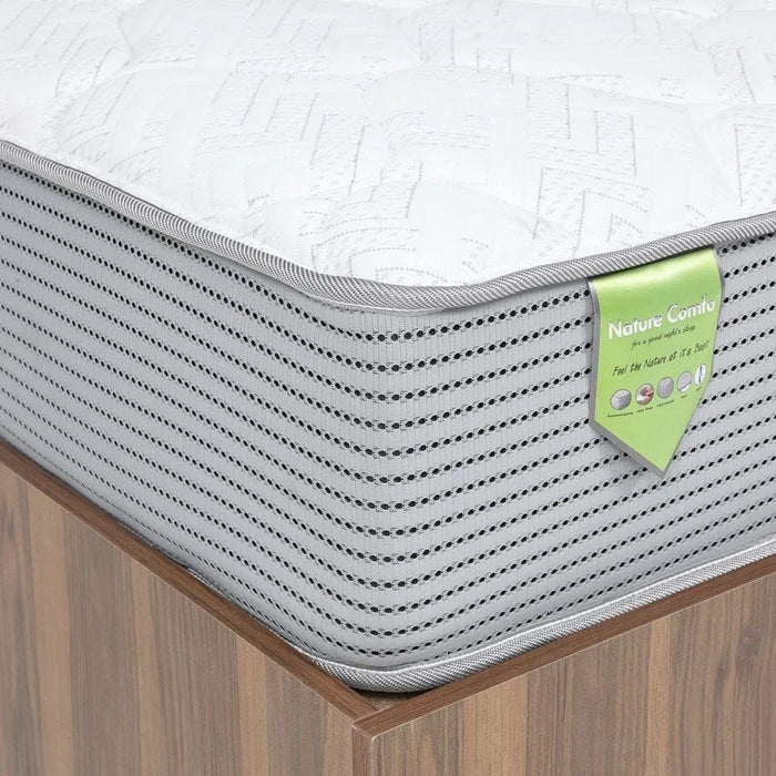 Nature Comfo Mattress 90X200X25Cm â€“ Pocket Spring With Latex Comfortable Foam Mattress With Medium-Soft Support Durable Mattress For Better Sleep Ideal For Single Bed Sleep Comfort And Relaxation