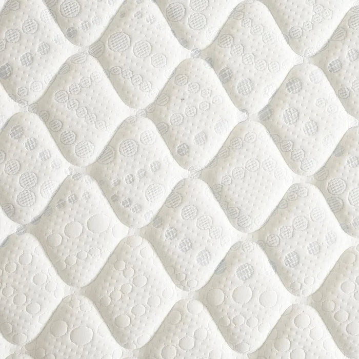 Gel Memory Foam with Pocket Spring Single Mattress Medium Soft Feel White 90x190cm