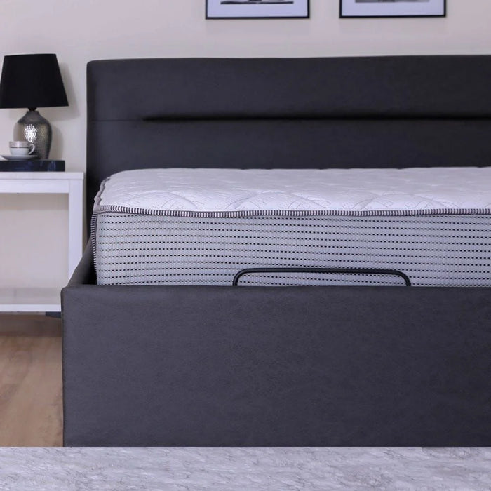 Nature Latex with Pocket Spring Queen Mattress Medium Firm Feel White 150x200cm