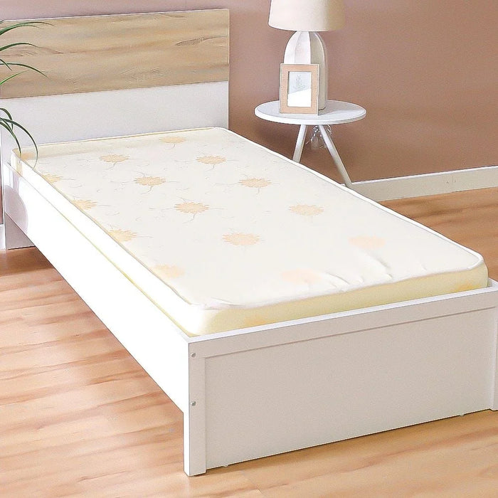 Comfy Foam American Quilted Single Mattress Soft Feel Size L 190 x W 90 x H 10 cm Thickness White