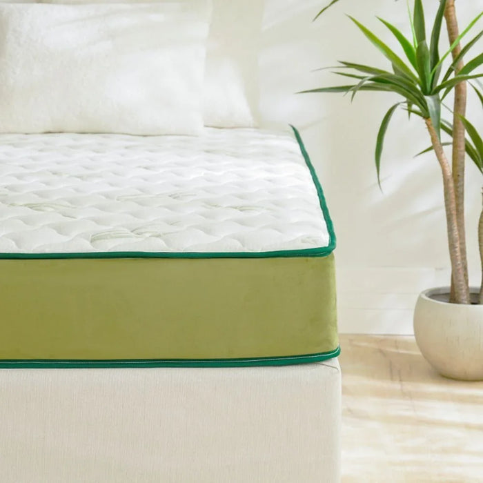 Copper Anti-BacteriaI HR Foam Pocket Spring Mattress | Medium Firm Feel | Single Bed Mattress | Spine Balance For Pressure Relief | 90x200 cm | Thickness 25cm-White