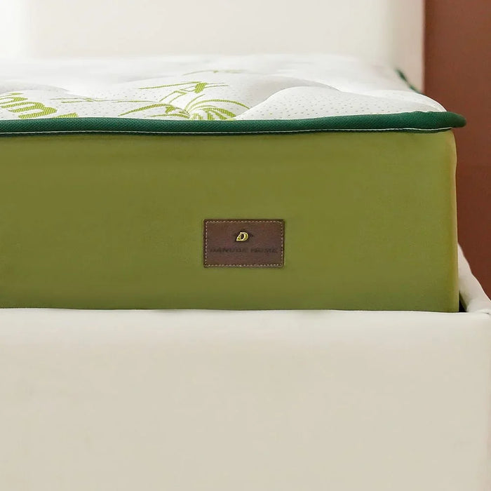 Copper Anti-BacteriaI HR Foam Pocket Spring Mattress | Medium Firm Feel | Queen Bed Mattress | Spine Balance For Pressure Relief | 150x200 cm | Thickness 25cm-White