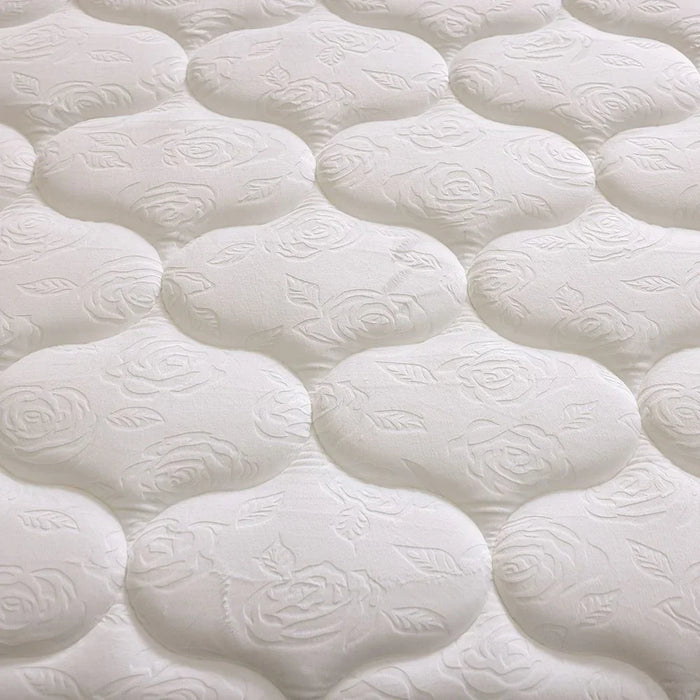 Latex Pillow Top Pocket Spring Mattress | Medium Firm Feel | King Bed Mattress | Spine Balance For Pressure Relief | 180x200 cm | Thickness 30cm-White
