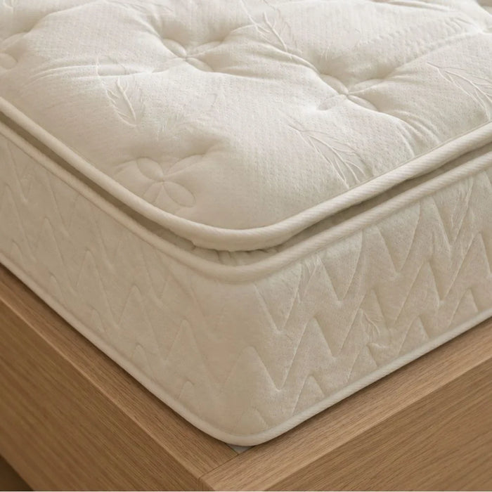 iMattress Im Ntbox B-9H26 Pocket Spring Mattress | Medium Soft Feel | Single Bed Matttress | Spine Balance For Pressure Relief | Size 120x200 cm | Thickness 26cm-Off White