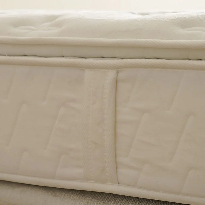 iMattress Im Ntbox B-9H26 Pocket Spring Mattress | Medium Soft Feel | Single Bed Matttress | Spine Balance For Pressure Relief | Size 120x200 cm | Thickness 26cm-Off White