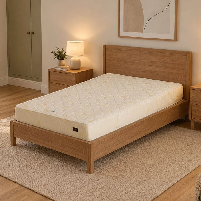 Posture Medicalpedic Bonnel Spring Mattress | Medium Firm Feel | Single Bed Matttress | Spine Balance For Pressure Relief | Size 120x200 cm | Thickness 22cm-Cream