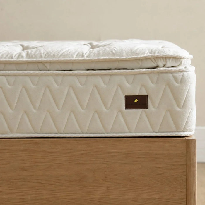 iMattress Im Ntbox B-9H26 Pocket Spring Mattress | Medium Soft Feel | Single Bed Matttress | Spine Balance For Pressure Relief | Size 90x190 cm | Thickness 26cm-Off White