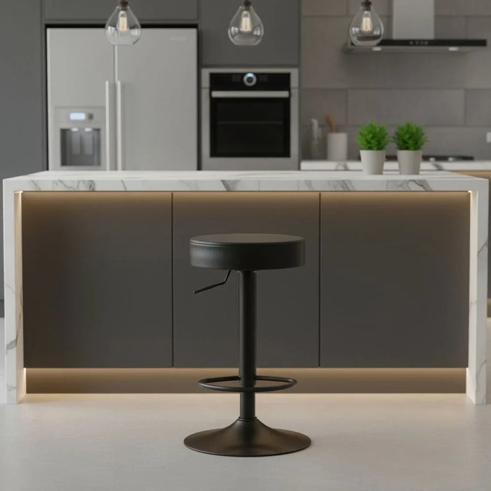 Reina Bar Stool Black 35 X 38 X 63cm