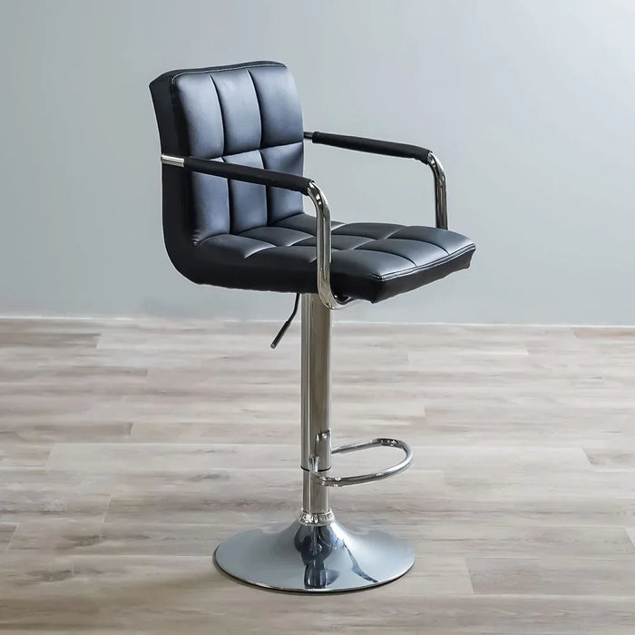 Rhoda Bar Stool Black 53 X 49 X 94cm