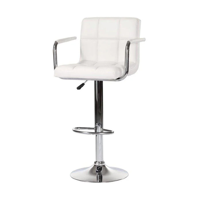 Rhoda Bar Stool White 53 X 49 X 94cm