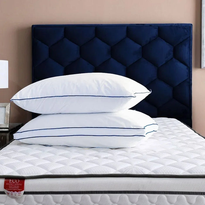 Slumber Down Alternative Pillow â€“ 50 X 75+5Cm | Cotton Pillow | Extra Soft Comfortable Sleeping Pillows For Bedroom