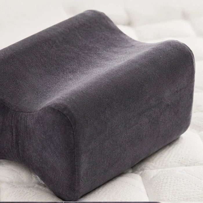 Knee Support Memory Foam Pillow, Navy, 20 x 25 x 12 cm, For Sleep Support