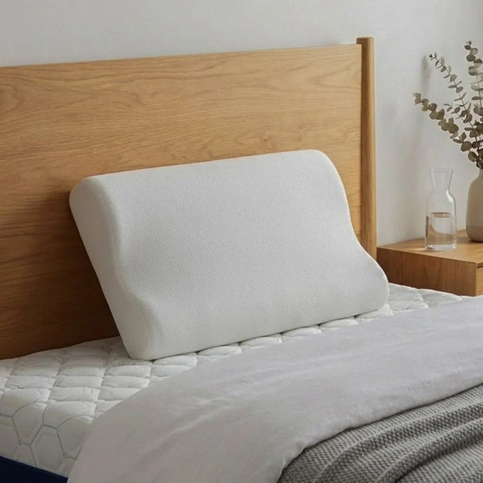 Wave Medium Firm Memory Foam Pillow for Sleep Support