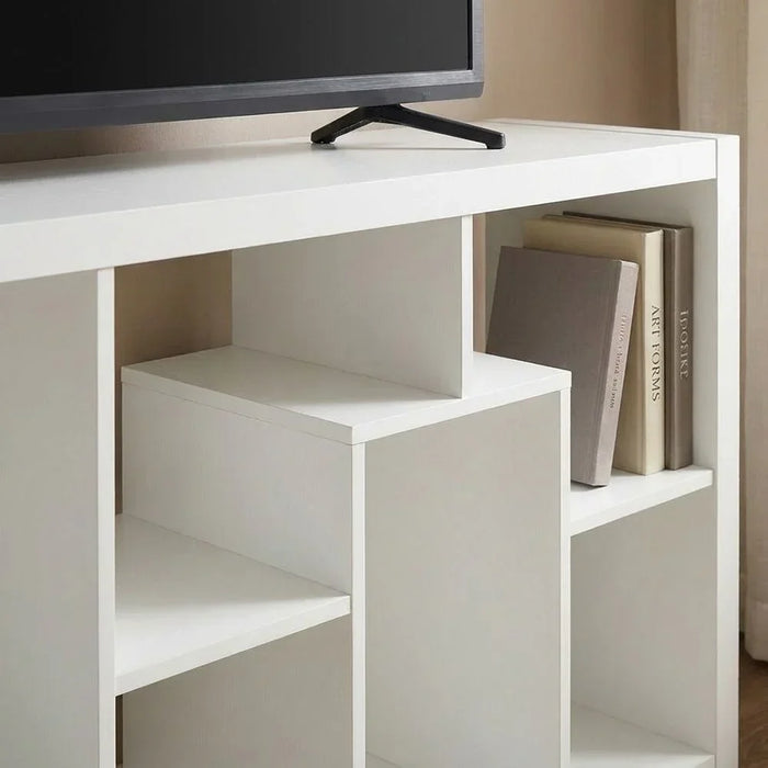Cierra Book Case/TV Unit White 78 X 31.5 X 159cm