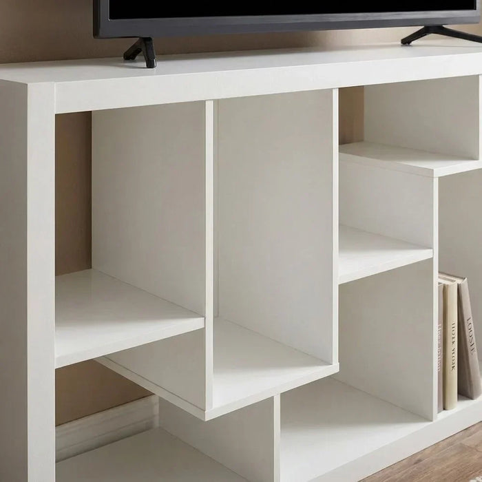 Cierra Book Case/TV Unit White 78 X 31.5 X 159cm