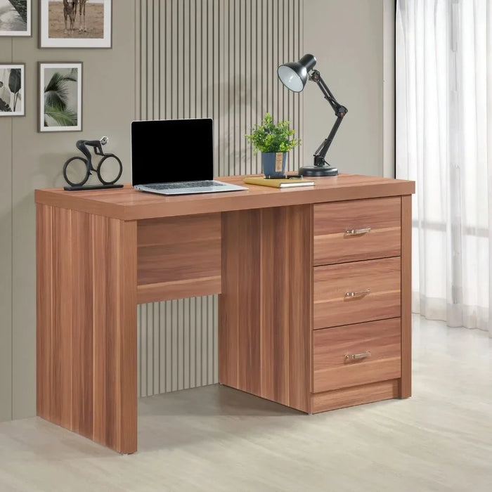 Saturn Office Desk Computer Table Office Desk Workstation Modern PC Laptop Gaming Table Wooden Study Table For Home Office Made In Malaysia L 120.7 x W 60.3 x H 78.4 cm Teak