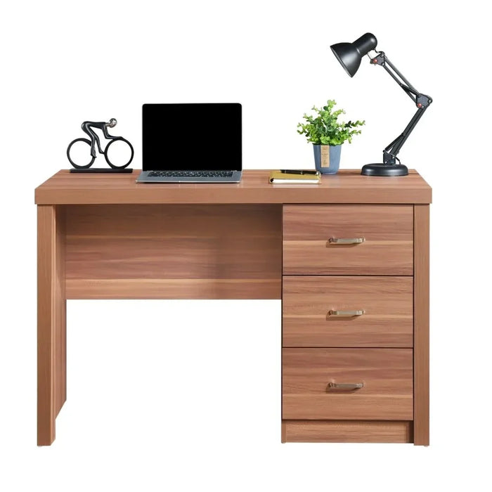 Saturn Office Desk Computer Table Office Desk Workstation Modern PC Laptop Gaming Table Wooden Study Table For Home Office Made In Malaysia L 120.7 x W 60.3 x H 78.4 cm Teak