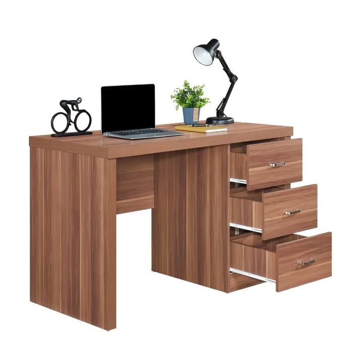 Saturn Office Desk Computer Table Office Desk Workstation Modern PC Laptop Gaming Table Wooden Study Table For Home Office Made In Malaysia L 120.7 x W 60.3 x H 78.4 cm Teak