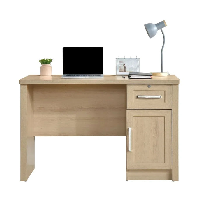 Jupiter Office Desk Computer Table Office Desk Workstation Modern PC Laptop Gaming Table Wooden Study Table For Home Office Made In Malaysia L 120.1 x W 60 x H 71 cm Oak