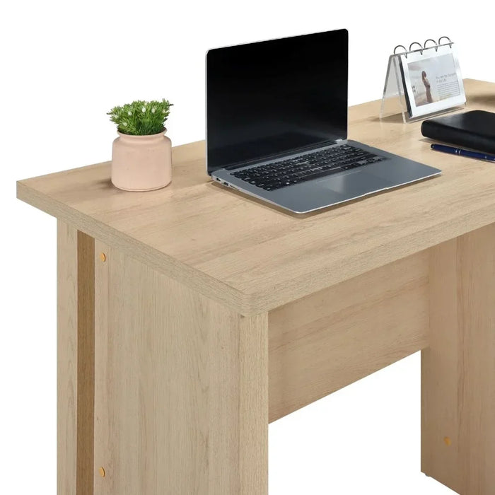 Jupiter Office Desk Computer Table Office Desk Workstation Modern PC Laptop Gaming Table Wooden Study Table For Home Office Made In Malaysia L 120.1 x W 60 x H 71 cm Oak