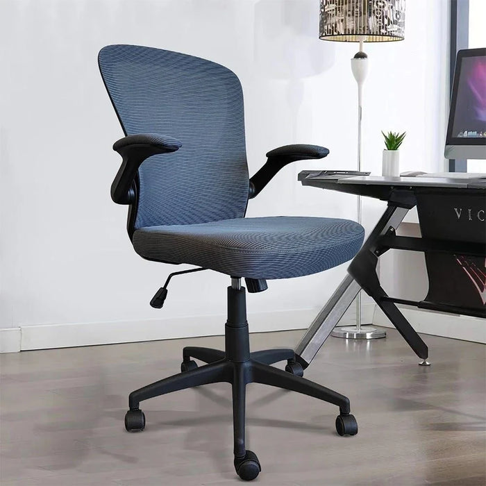 Alorica Office Chair Mid Back Ergonomic Gaming Chair Modern Home Desk Computer Chair 360° Swivel Office Chairs Adjustable Lumbar Support L 61 x W 62 x H 95 cm
